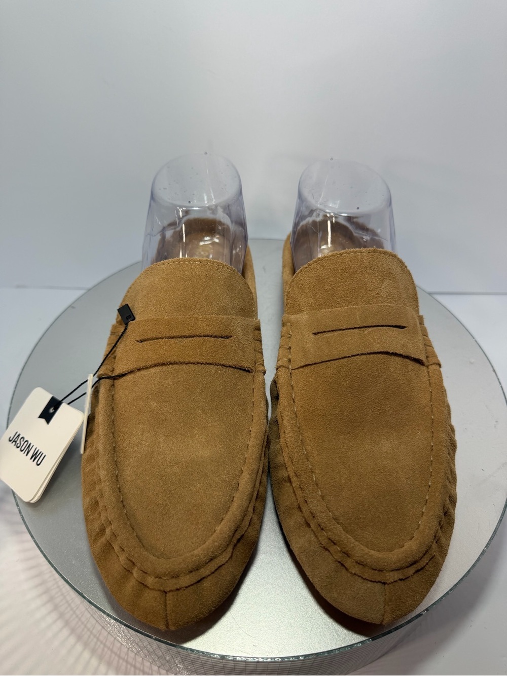 Jason Wu Men's Tan Suede Penny Loafers size  9.5 new W tags
